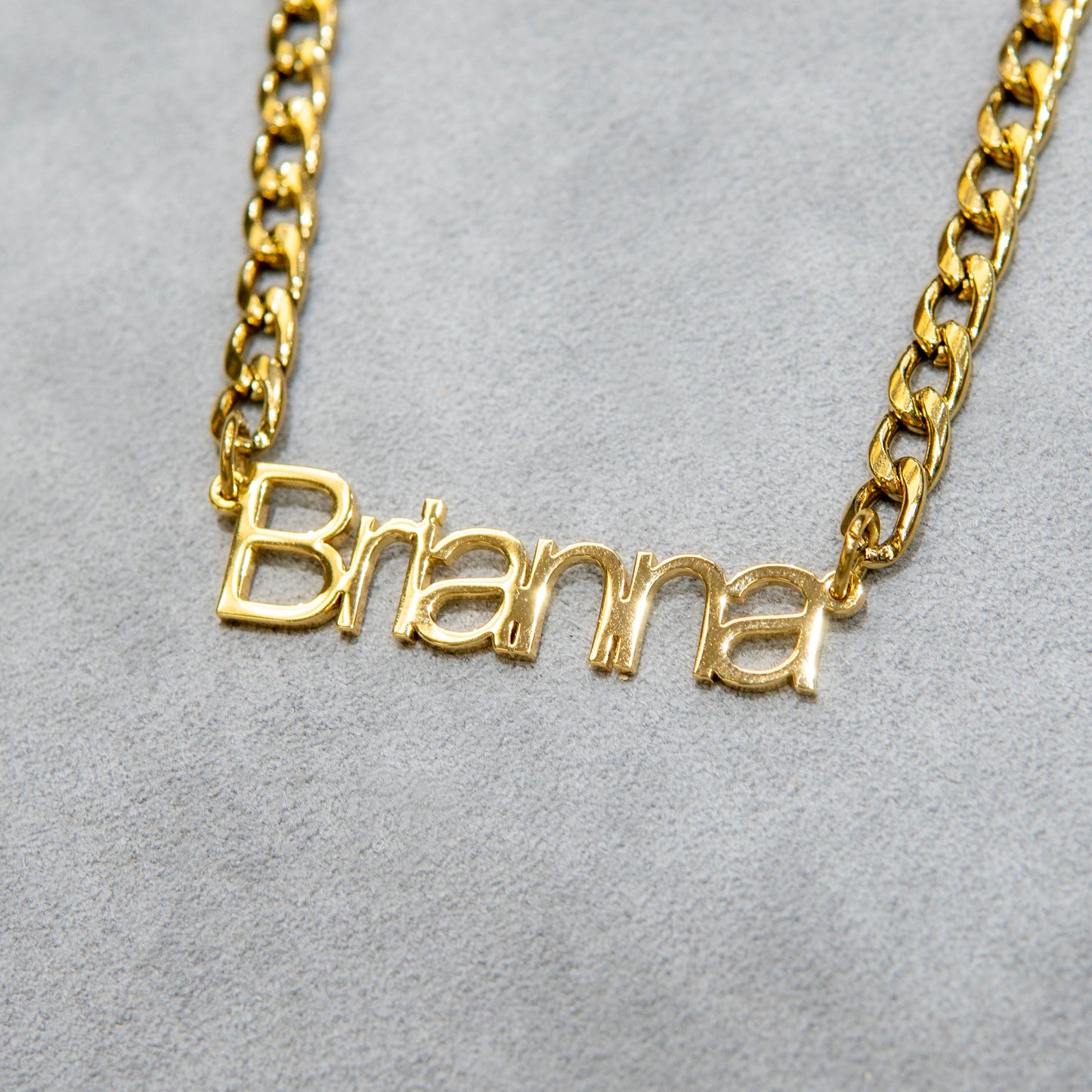 Women Jewelry - Gold Name Necklace | Style # N14