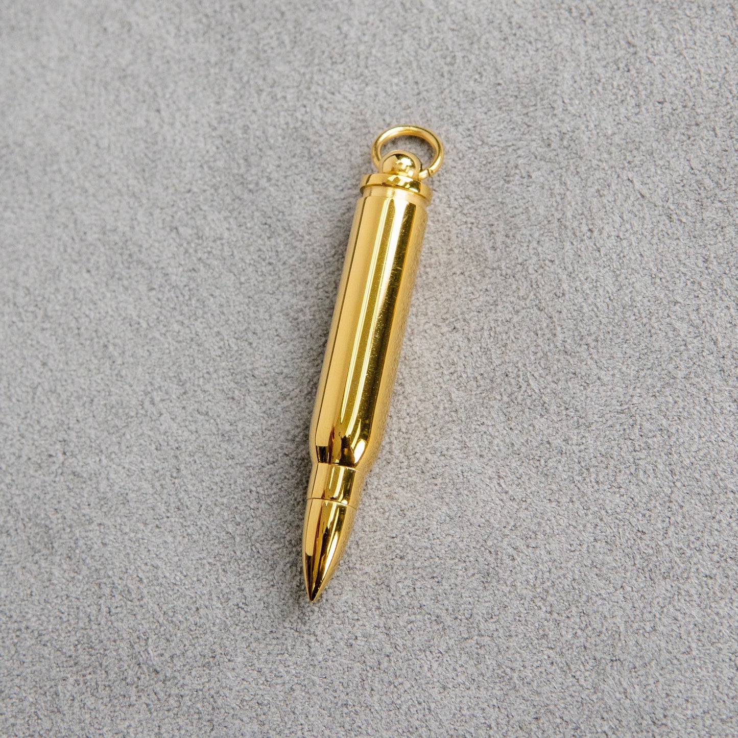 Mens Jewelry - 14K Gold Bullet Necklace | Appx. 7.6 Grams