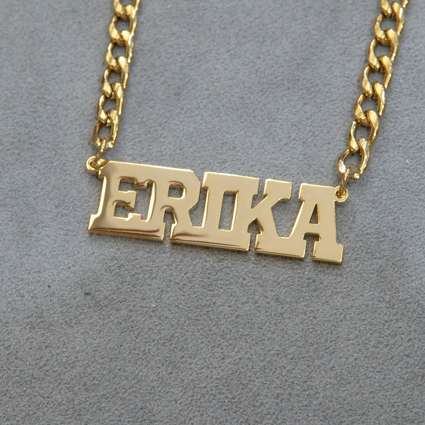Women Jewelry - Gold Name Necklace | Style # N07