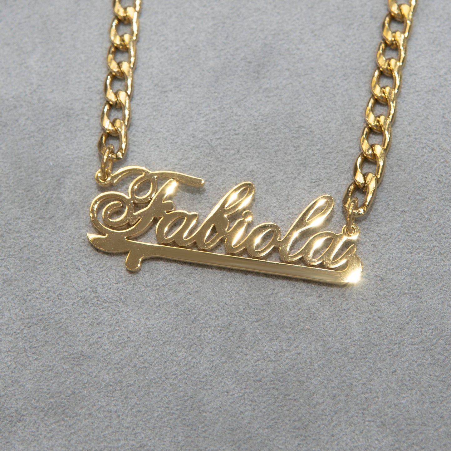 Women Jewelry - Gold Name Necklace | Style # N23