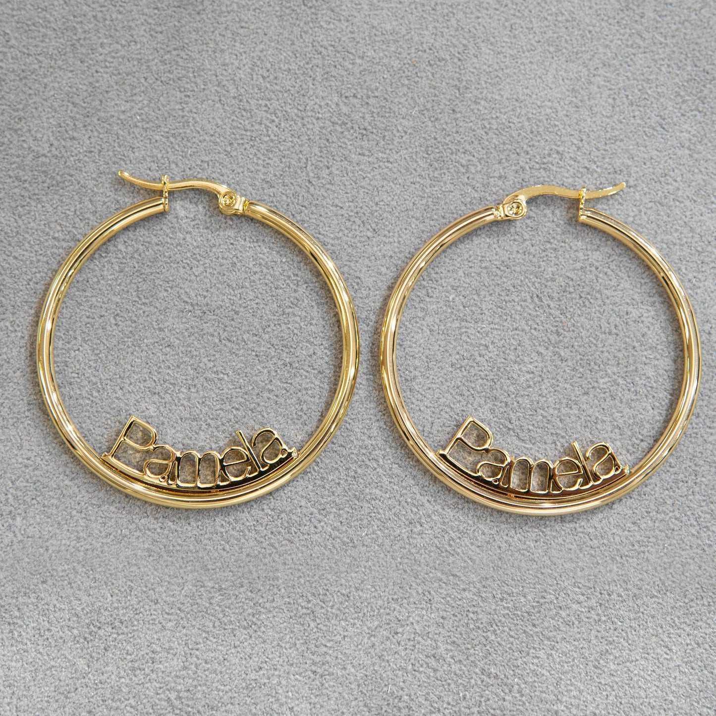Women Jewelry - 14K Gold Hoop Earrings | Style # E19