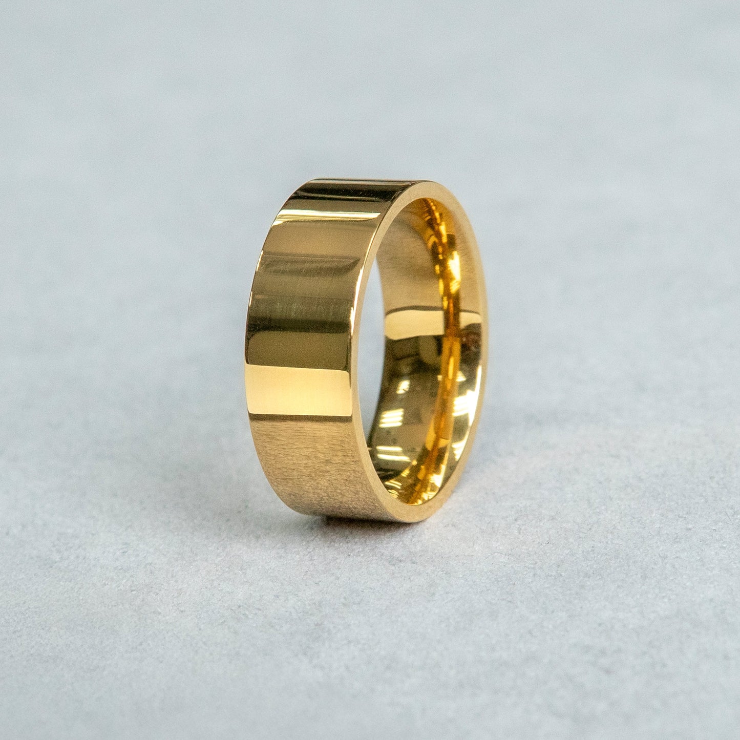 Mens Jewelry - Wedding Band Gold Ring | 7.7 Grams