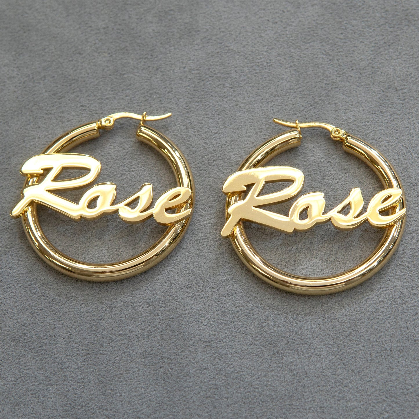 Women Jewelry - 14K Gold Hoop Earrings | Style # E13