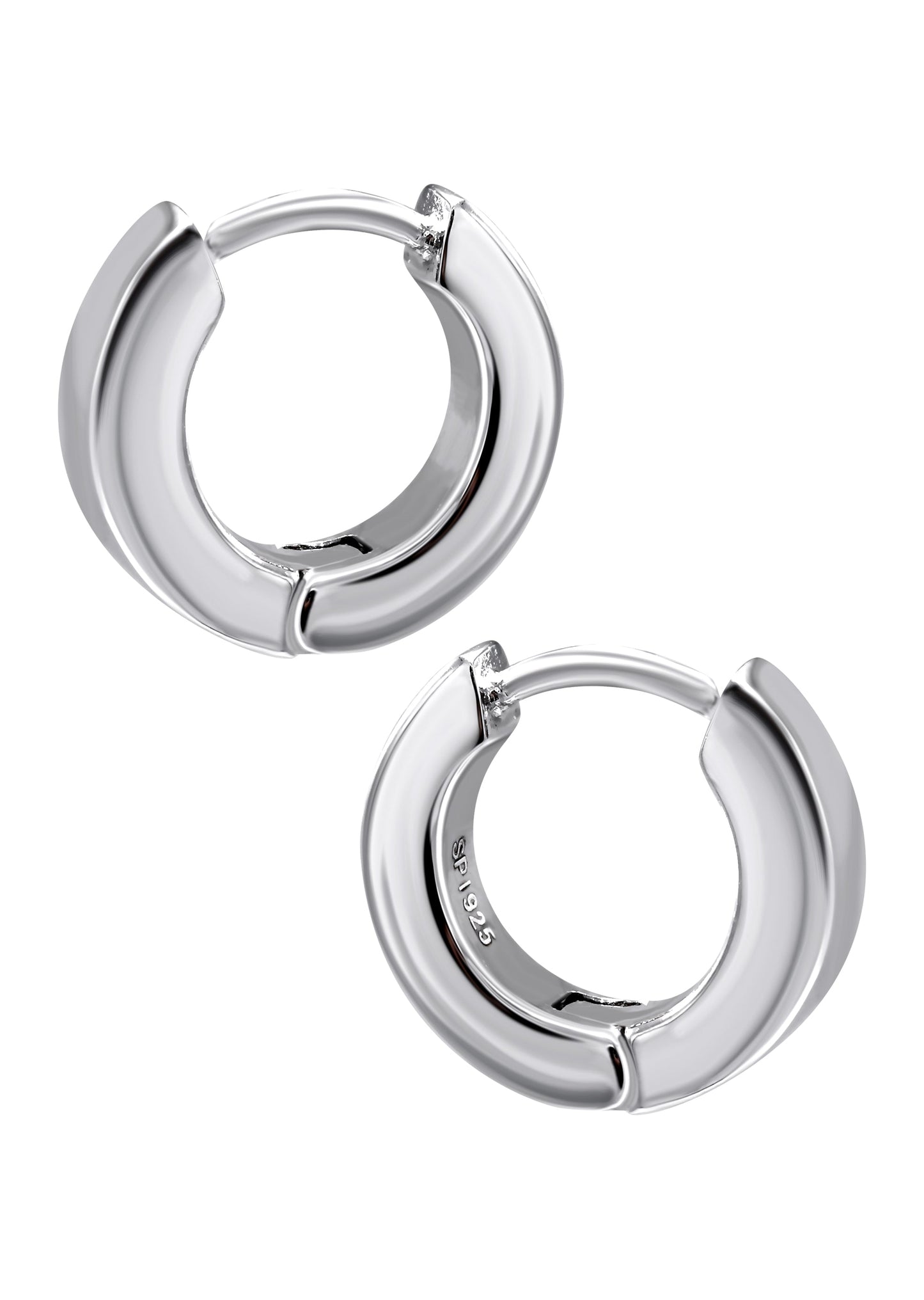 Mens Jewelry - Silver Hoop Earrings for Men | Appx. 3.3 Grams