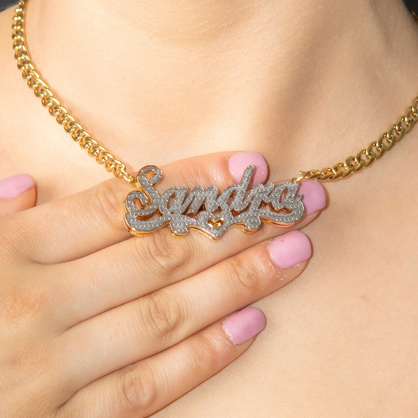 Women Jewelry - Gold Name Necklace | Style # N20