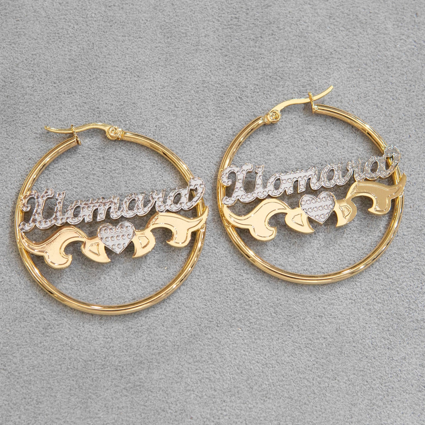 Women Jewelry - 14K Gold Hoop Earrings | Style # E04