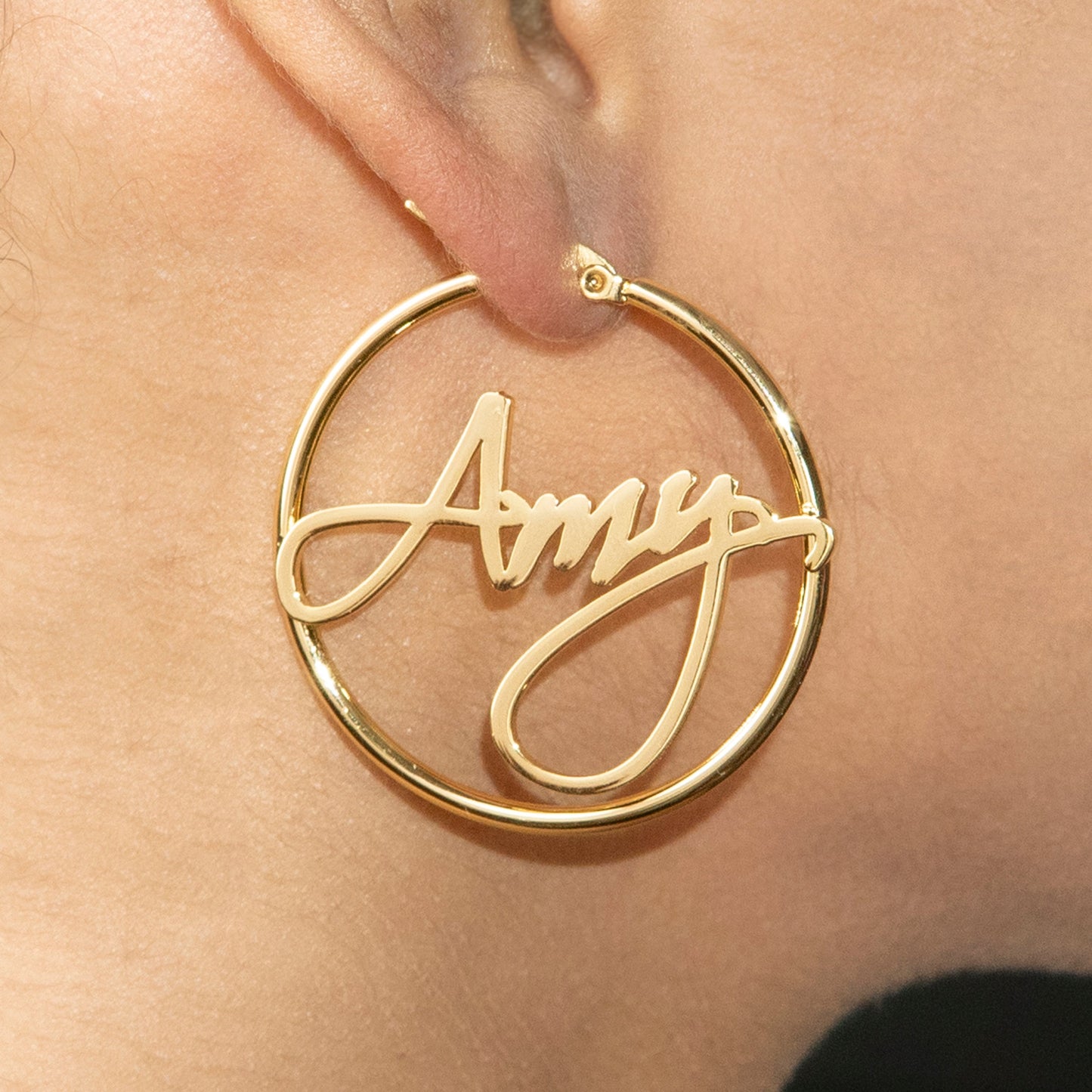 Women Jewelry - 14K Gold Hoop Earrings | Style # E20