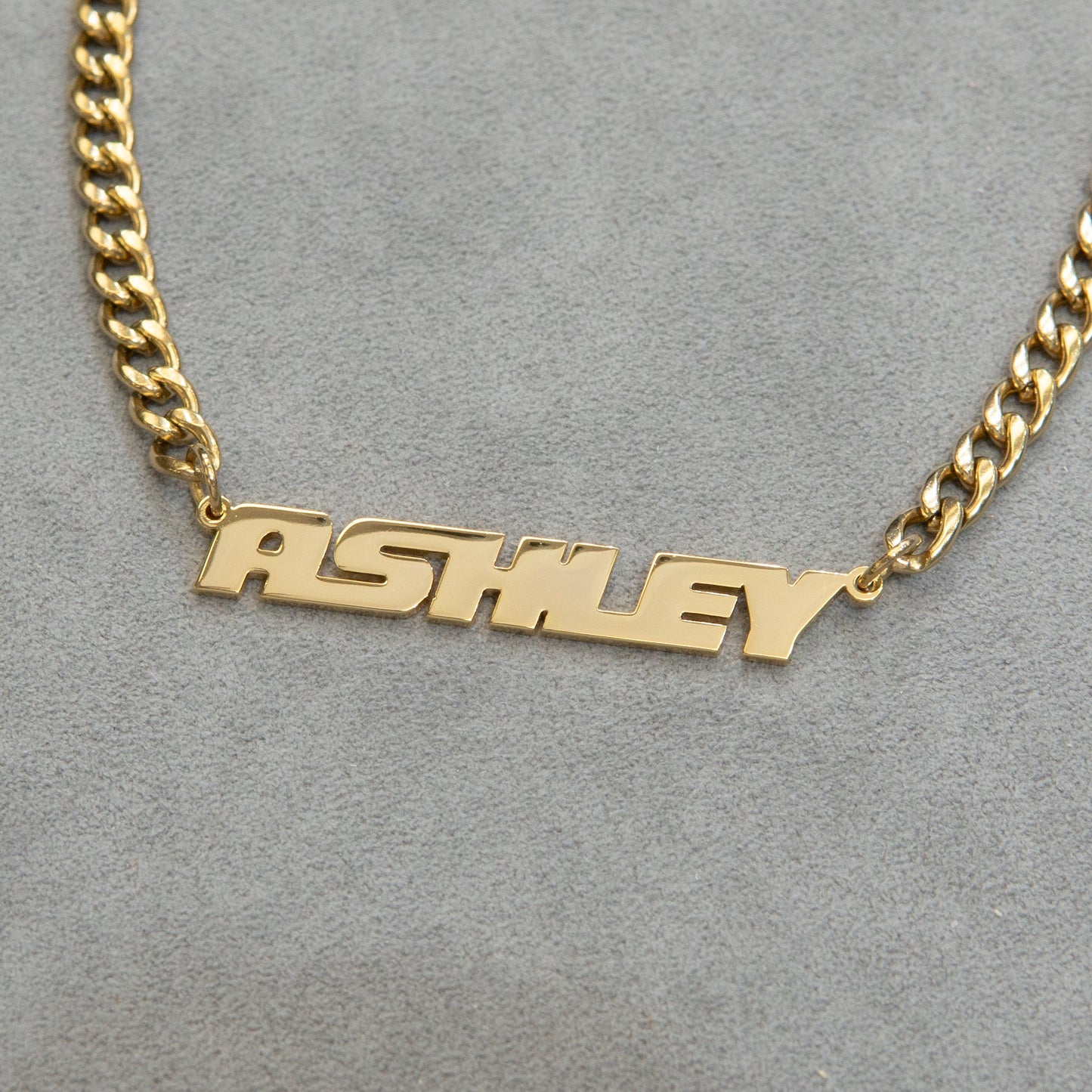 Women Jewelry - Gold Name Necklace | Style # N13
