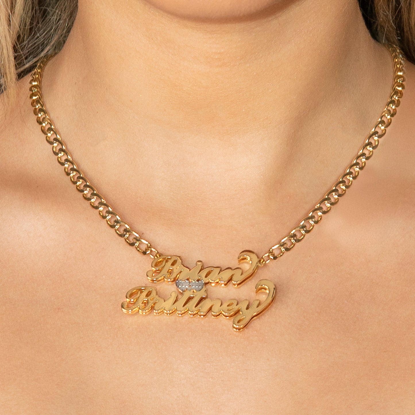 Women Jewelry - Gold Name Necklace | Style # N28