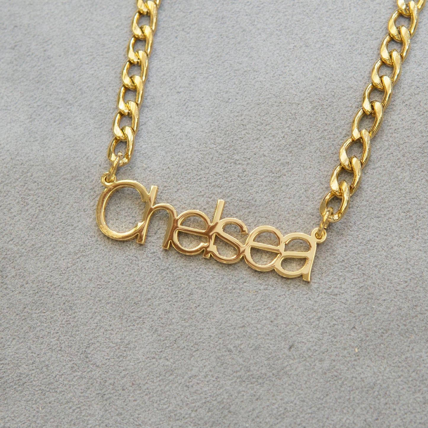 Women Jewelry - Gold Name Necklace | Style # N03