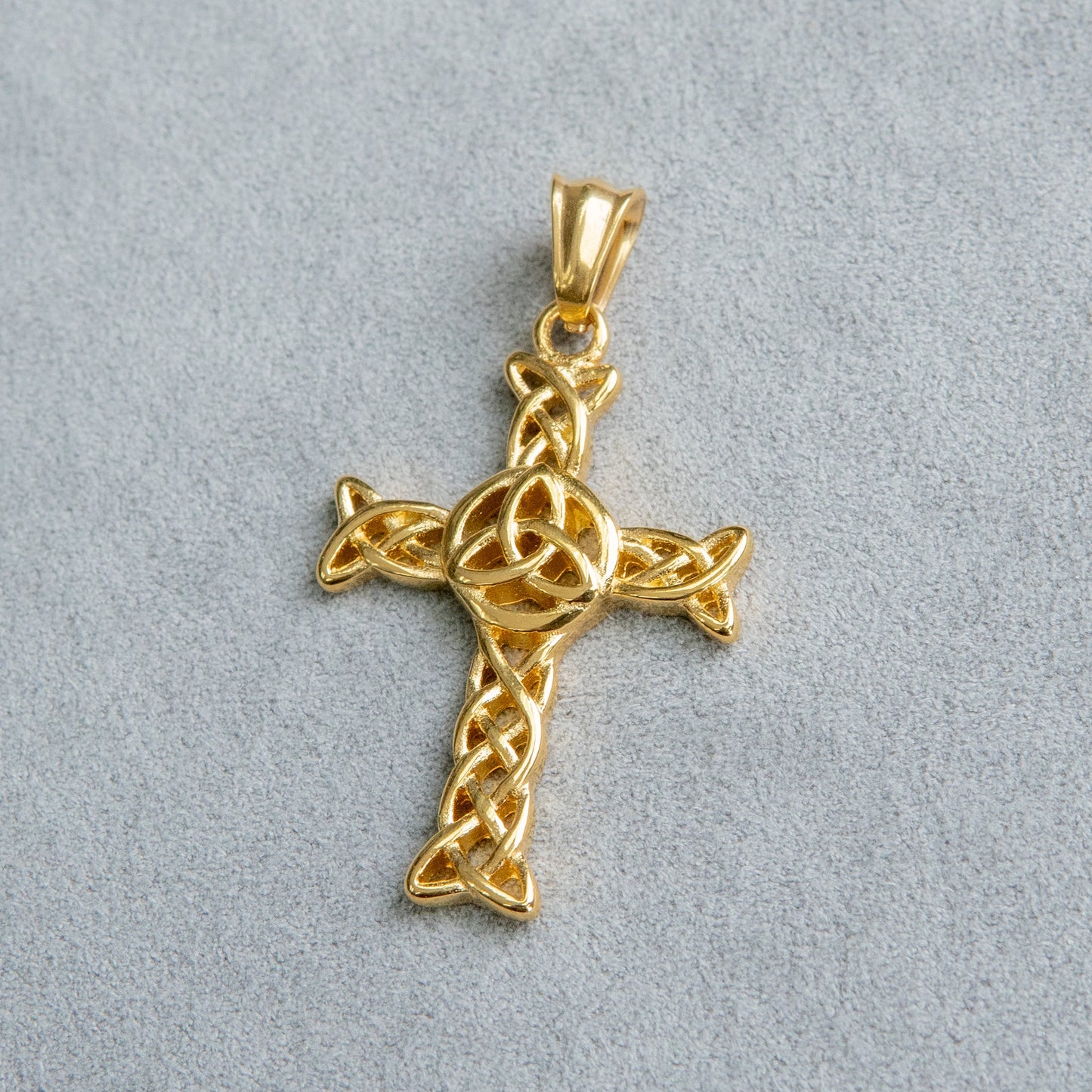 Mens Jewelry - 14K Gold Cross Necklace | Appx. 6 Grams
