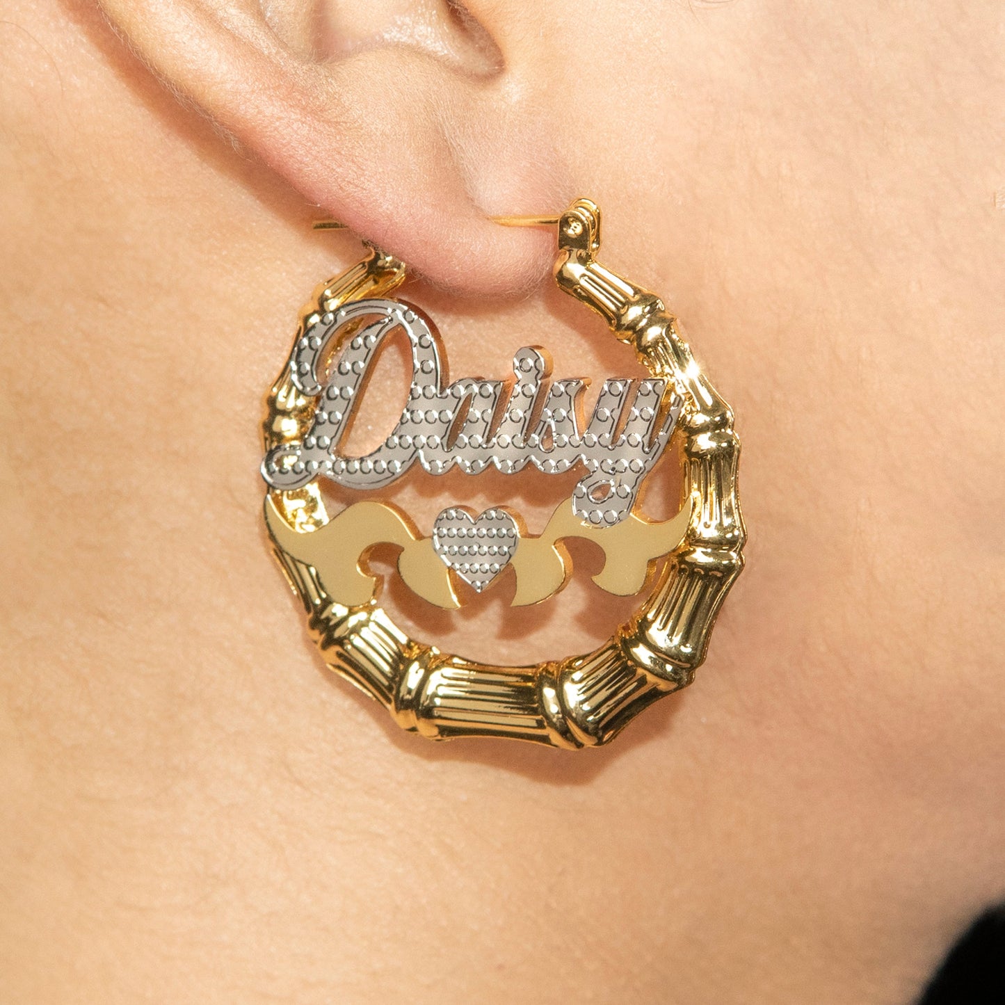 Women Jewelry - 14K Gold Hoop Earrings | Style # E05