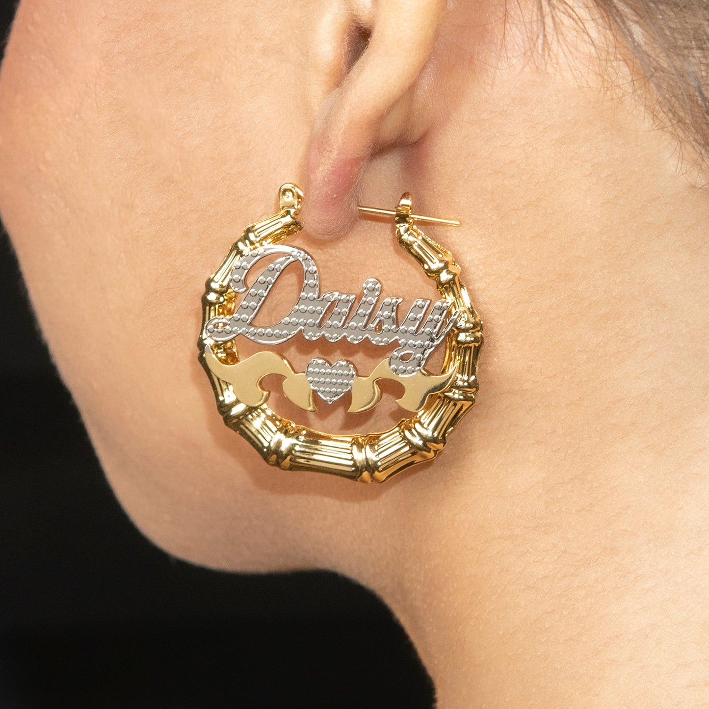 Women Jewelry - 14K Gold Hoop Earrings | Style # E05