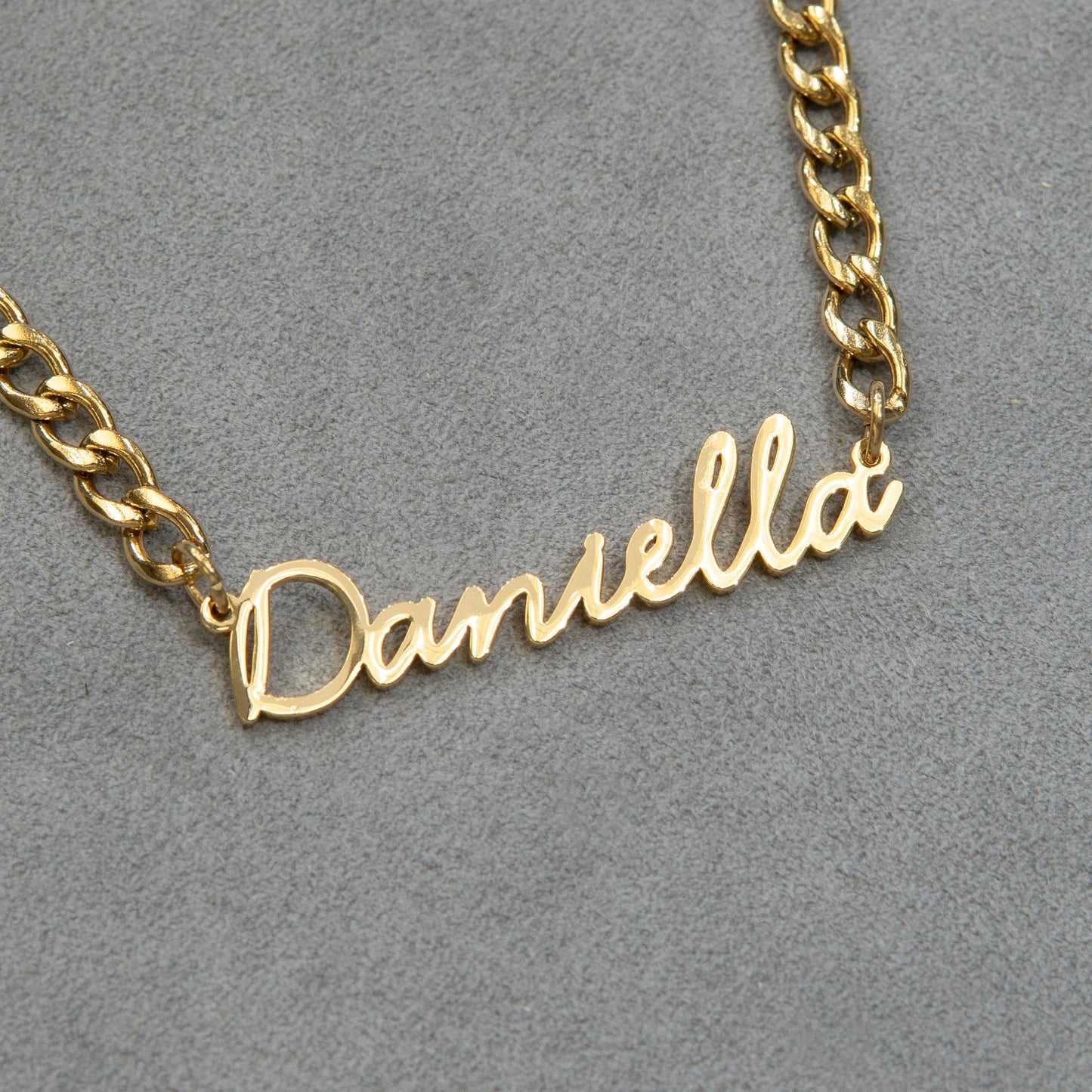 Women Jewelry - Gold Name Necklace | Style # N17