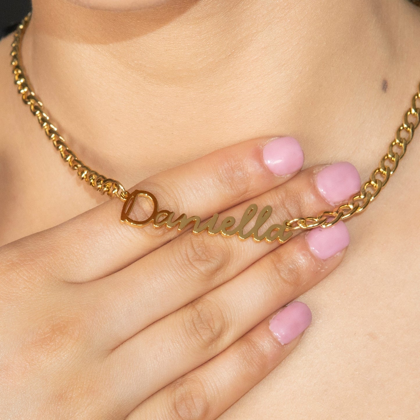 Women Jewelry - Gold Name Necklace | Style # N17