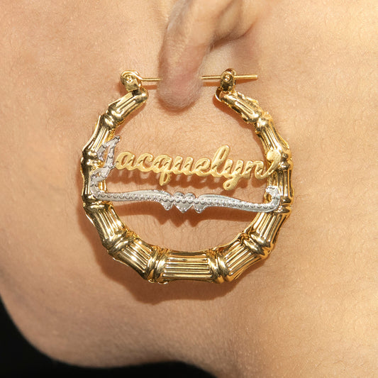 Women Jewelry - 14K Gold Hoop Earrings | Style # E03