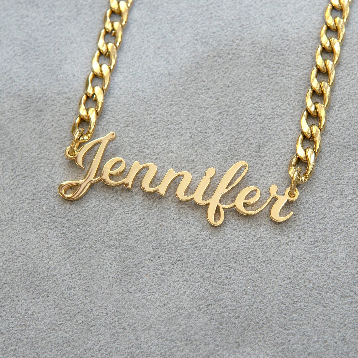 Women Jewelry - Gold Name Necklace | Style # N05