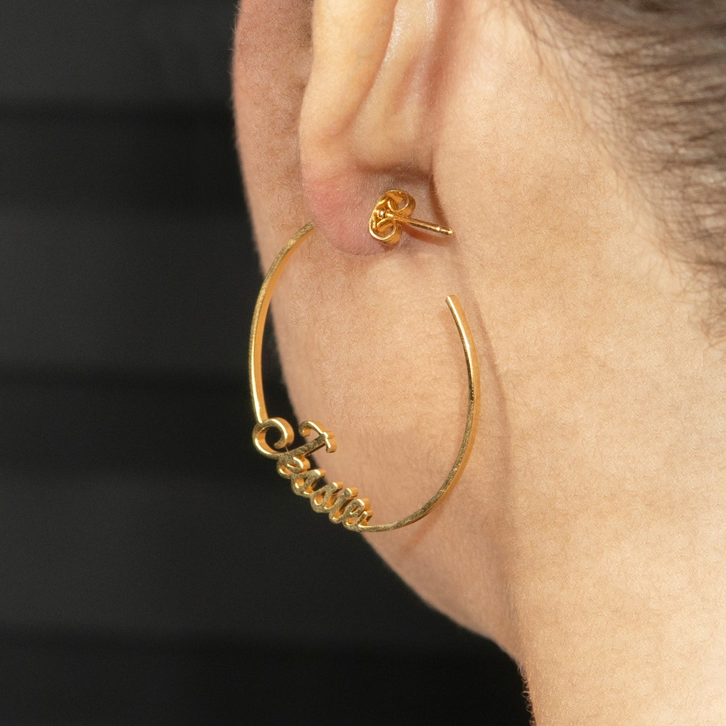 Women Jewelry - 14K Gold Hoop Earrings | Style # E21