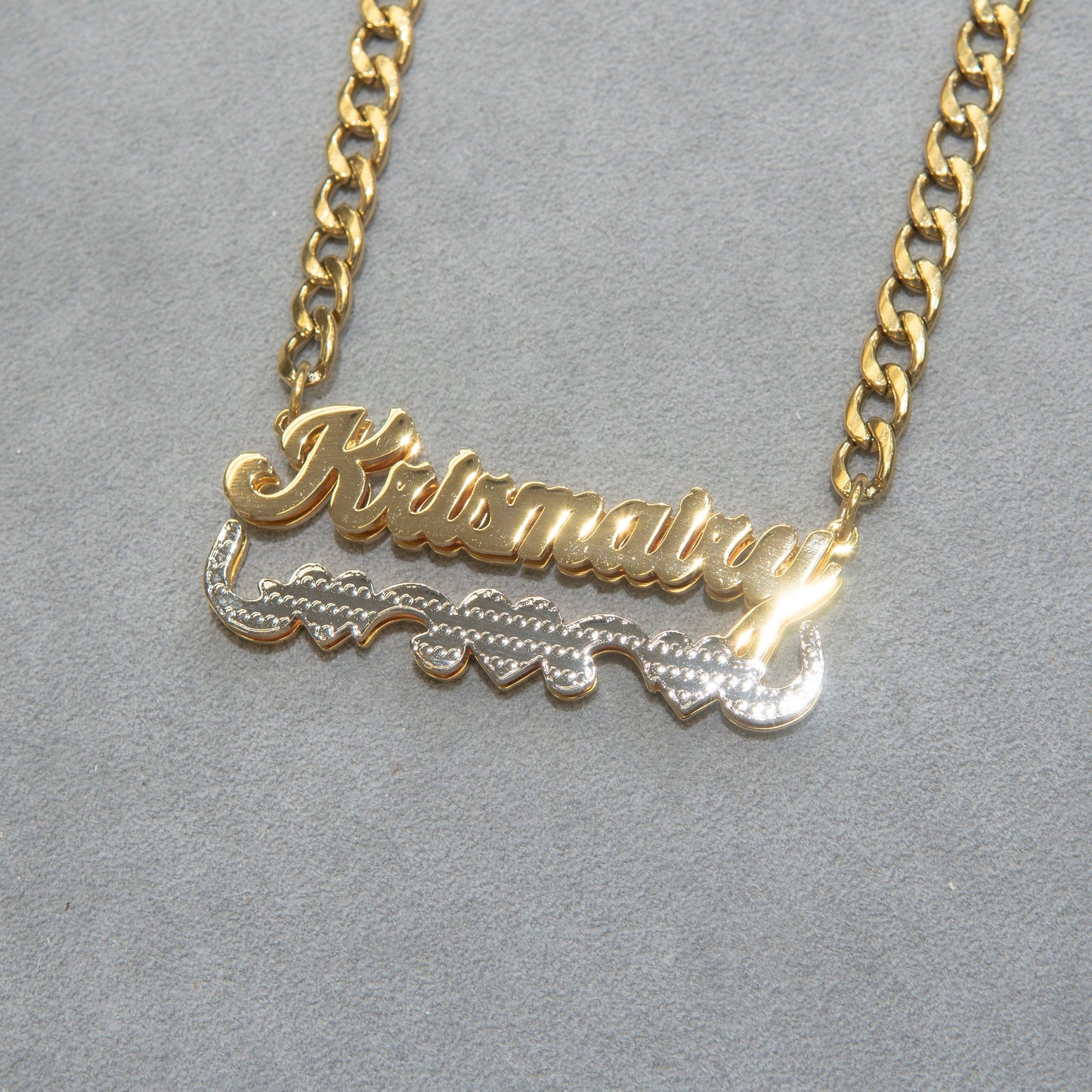 Women Jewelry - Gold Name Necklace | Style # N11