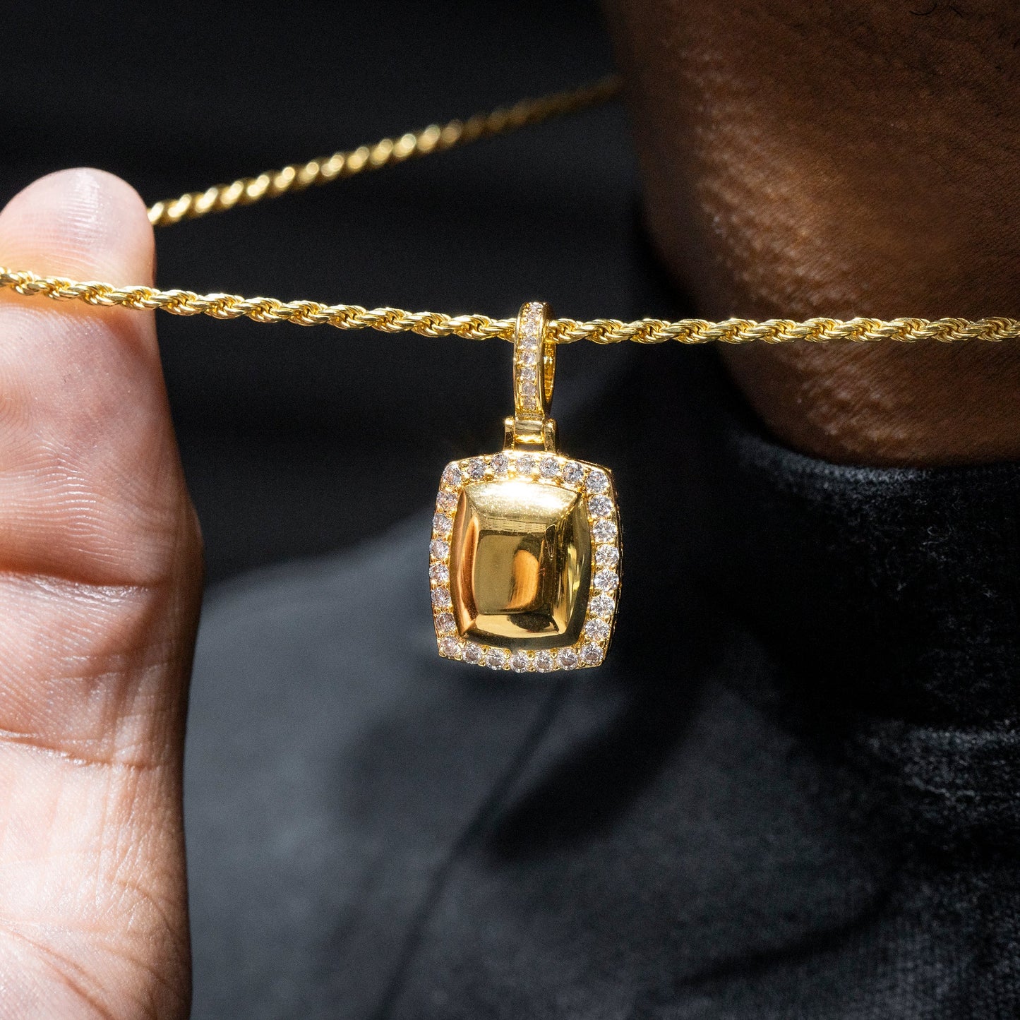 Mens Jewelry - Iced Out VVS Gem Style Pendant | 20 Grams