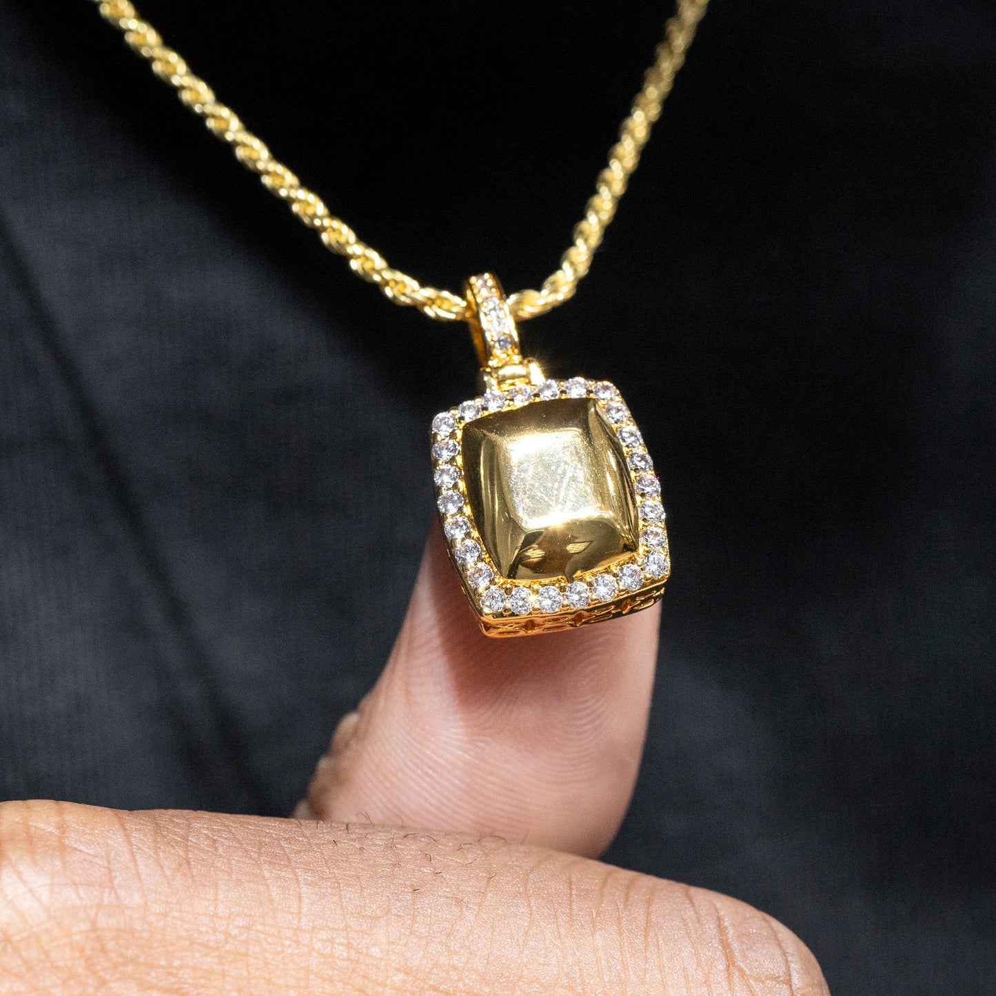 Mens Jewelry - Iced Out VVS Gem Style Pendant | 20 Grams