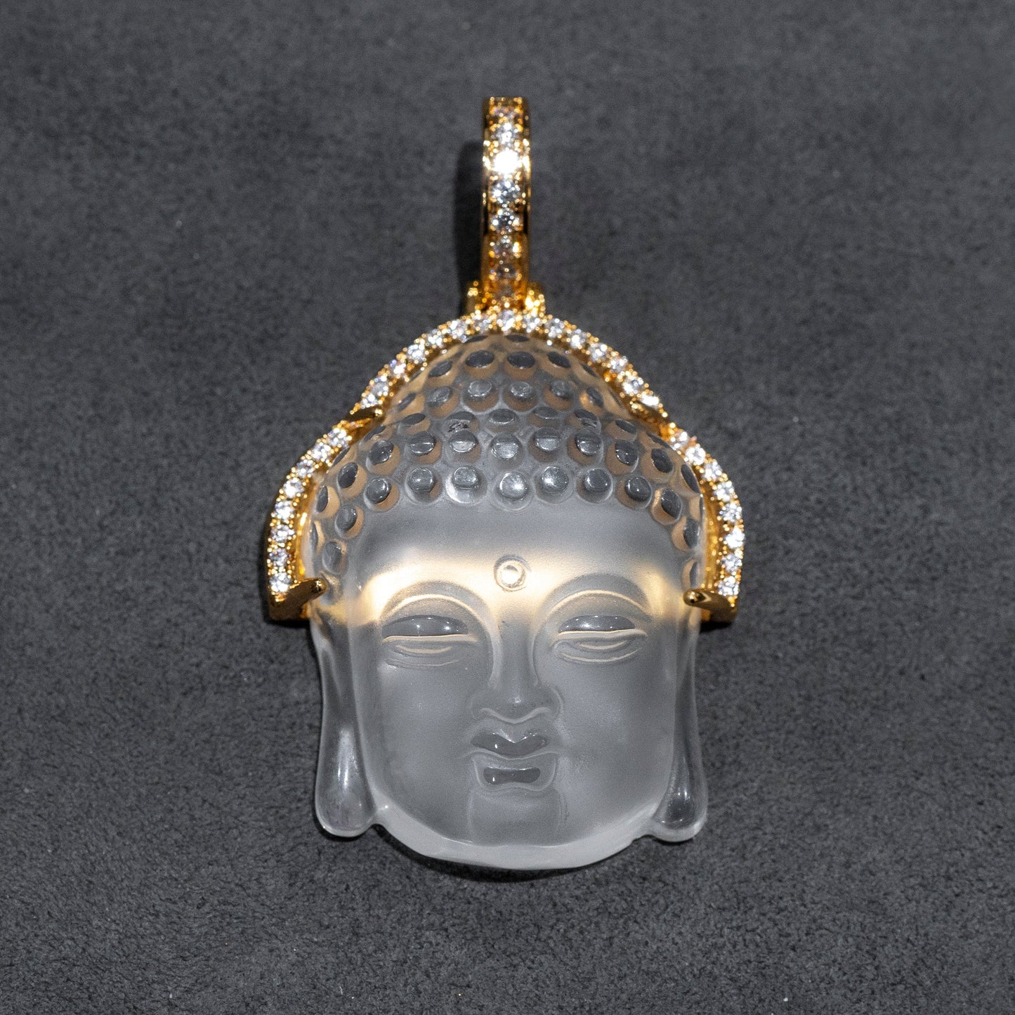 Mens Jewelry - Iced Out VVS Buddha Pendant | 18.5 Grams