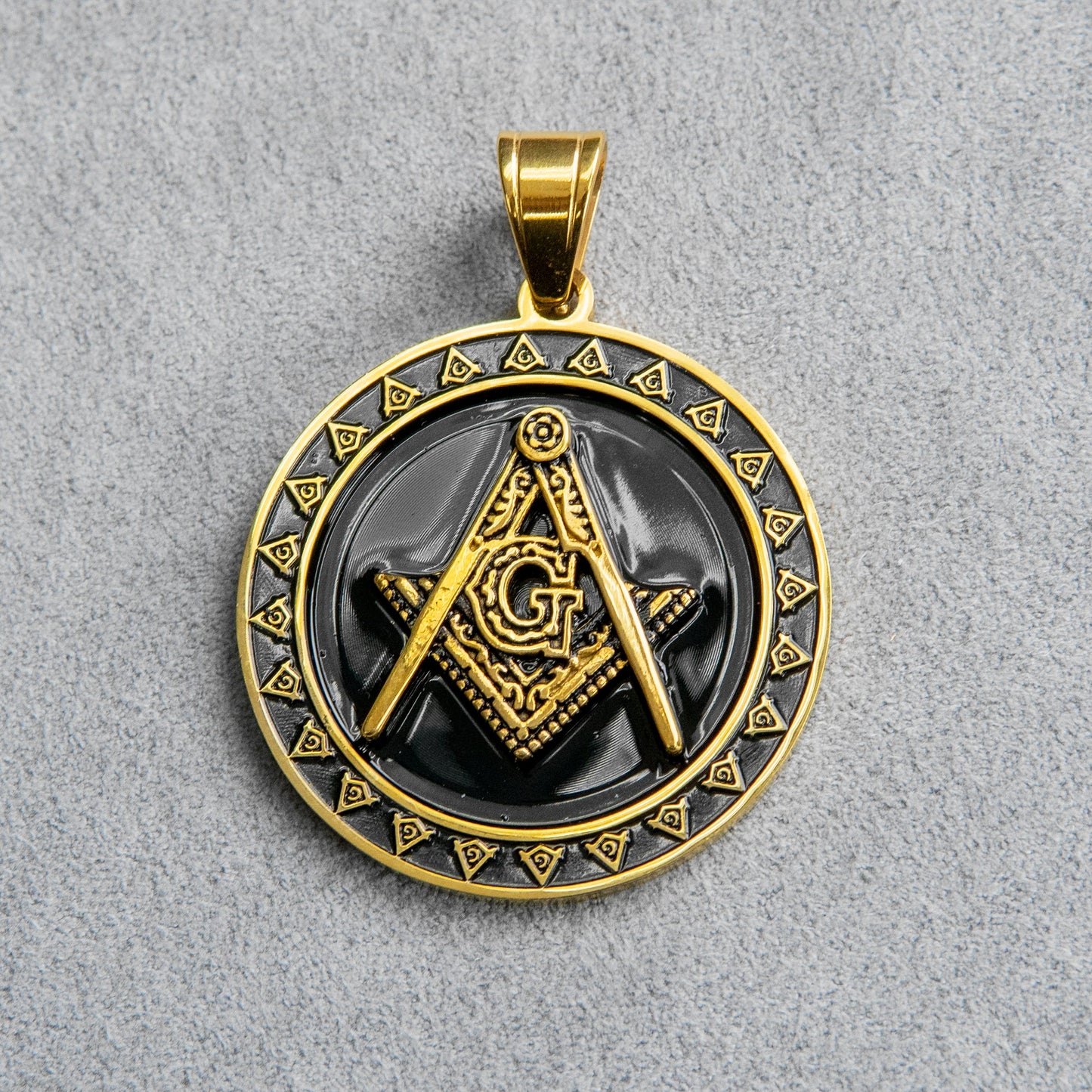 Mens Jewelry - 14K Gold Mason Necklace | Appx. 17 Grams