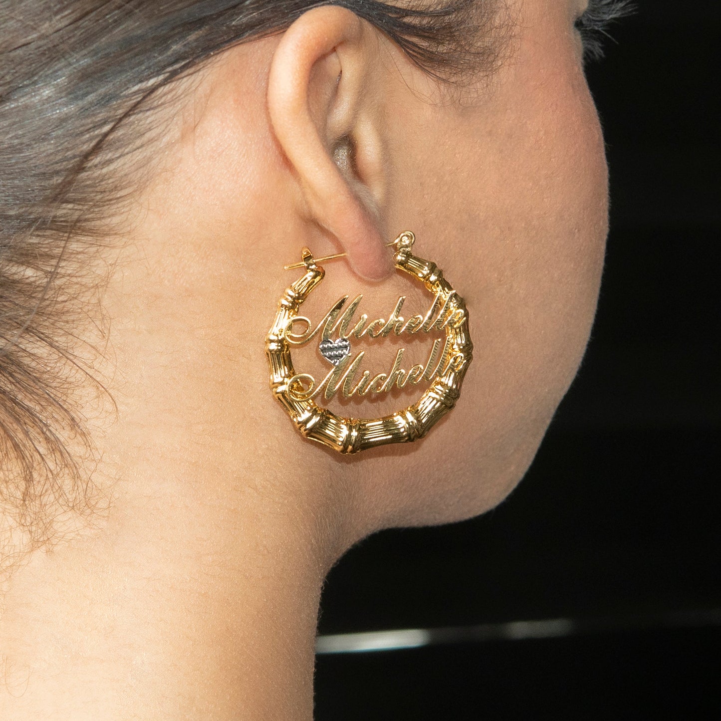 Women Jewelry - 14K Gold Hoop Earrings | Style # E09