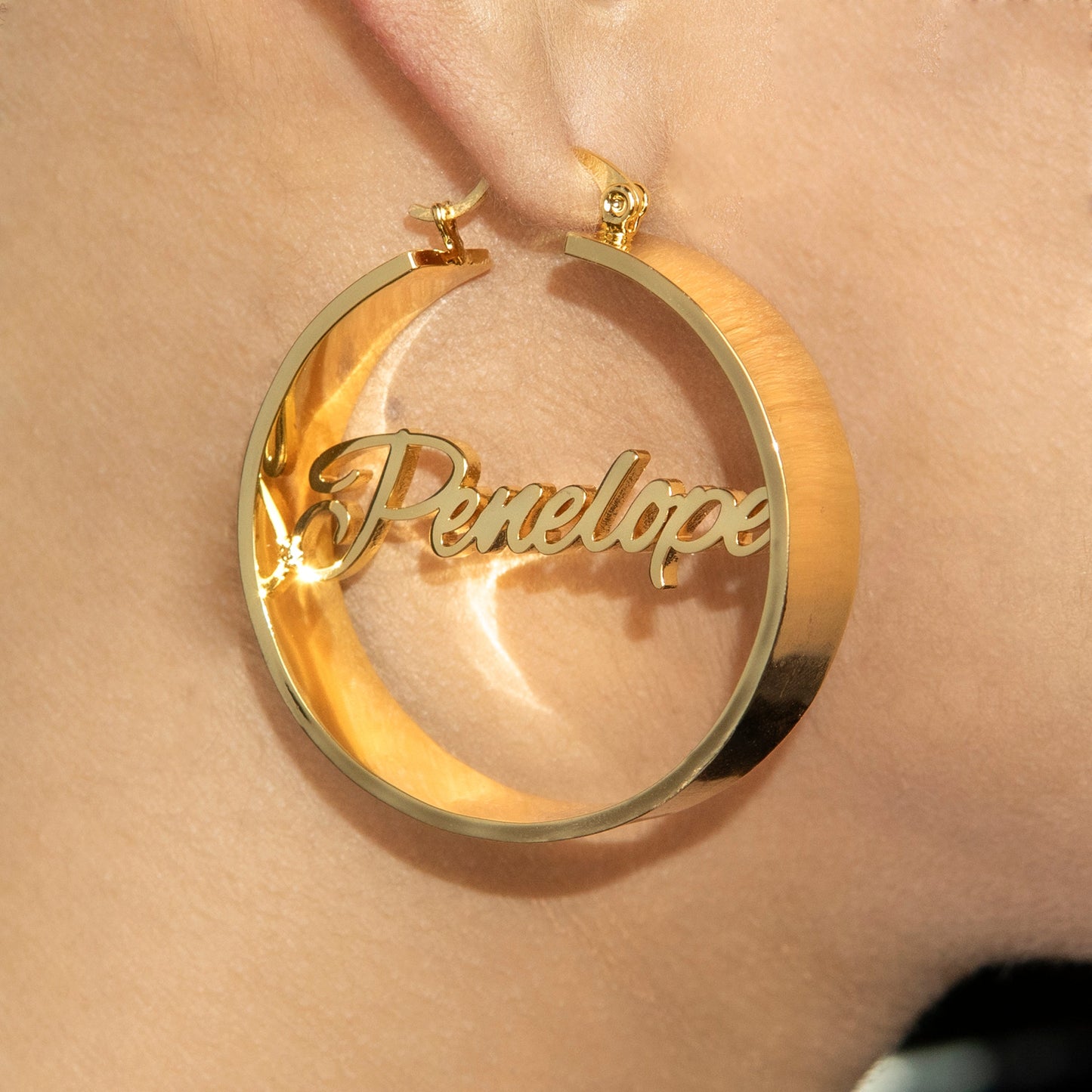 Women Jewelry - 14K Gold Hoop Earrings | Style # E18