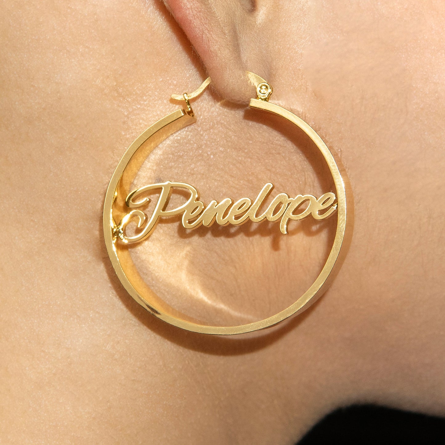 Women Jewelry - 14K Gold Hoop Earrings | Style # E18