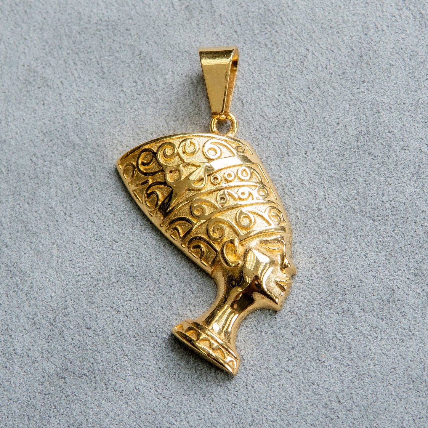 Mens Jewelry - 14K Gold Egyptian Pharaoh Necklace | Appx. 16 Grams