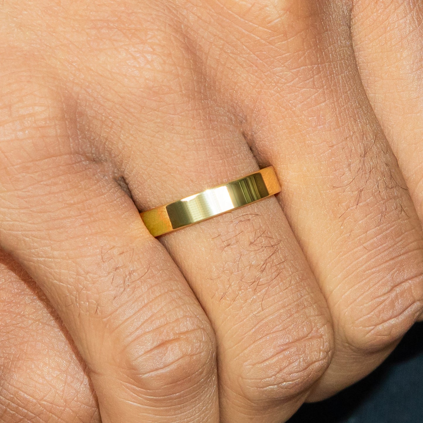 Mens Jewelry - Wedding Band Gold Ring | 3 Grams