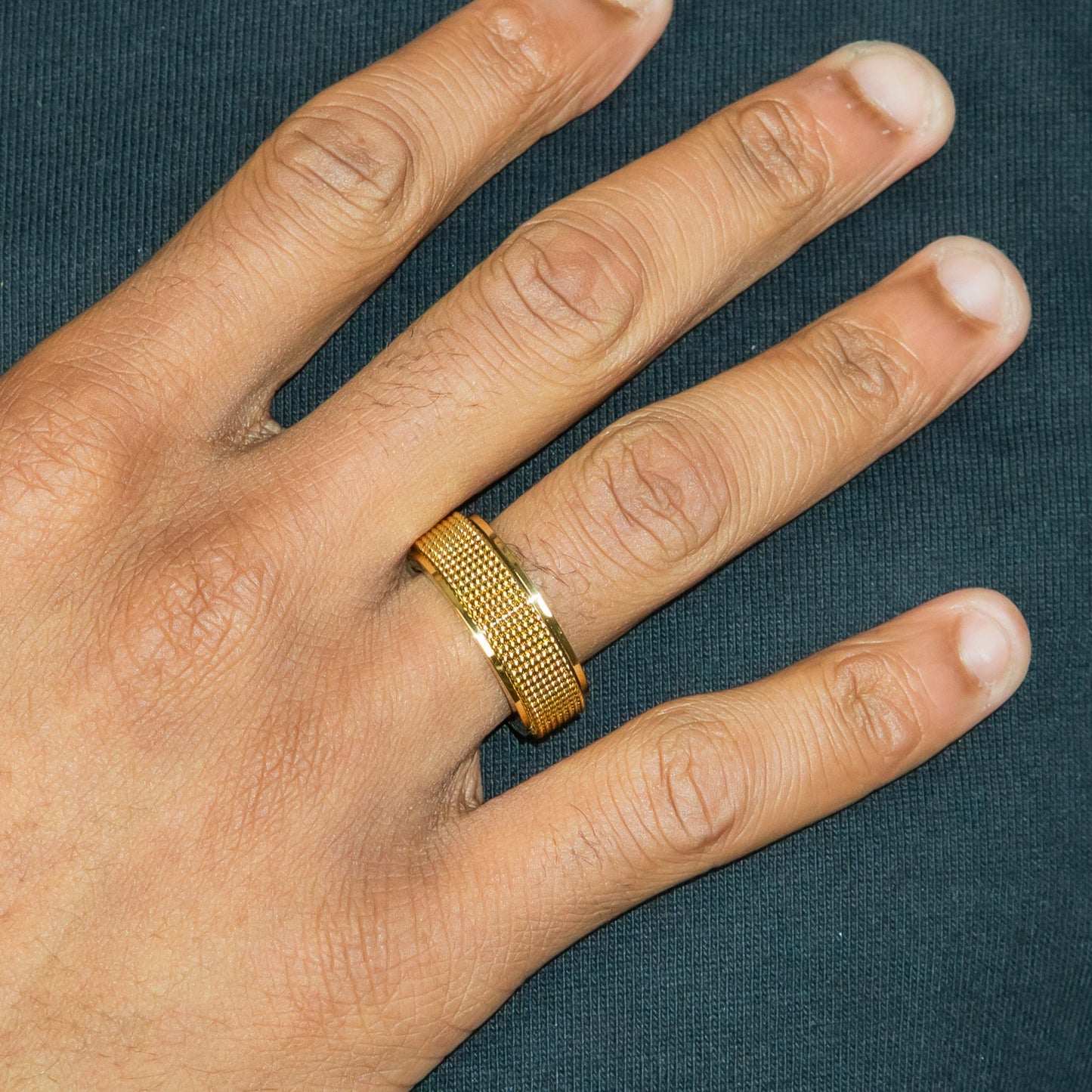 Mens Jewelry - Gold Wedding Band | 8.2 Grams