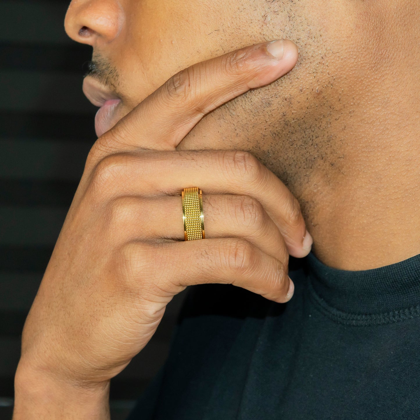 Mens Jewelry - Gold Wedding Band | 8.2 Grams