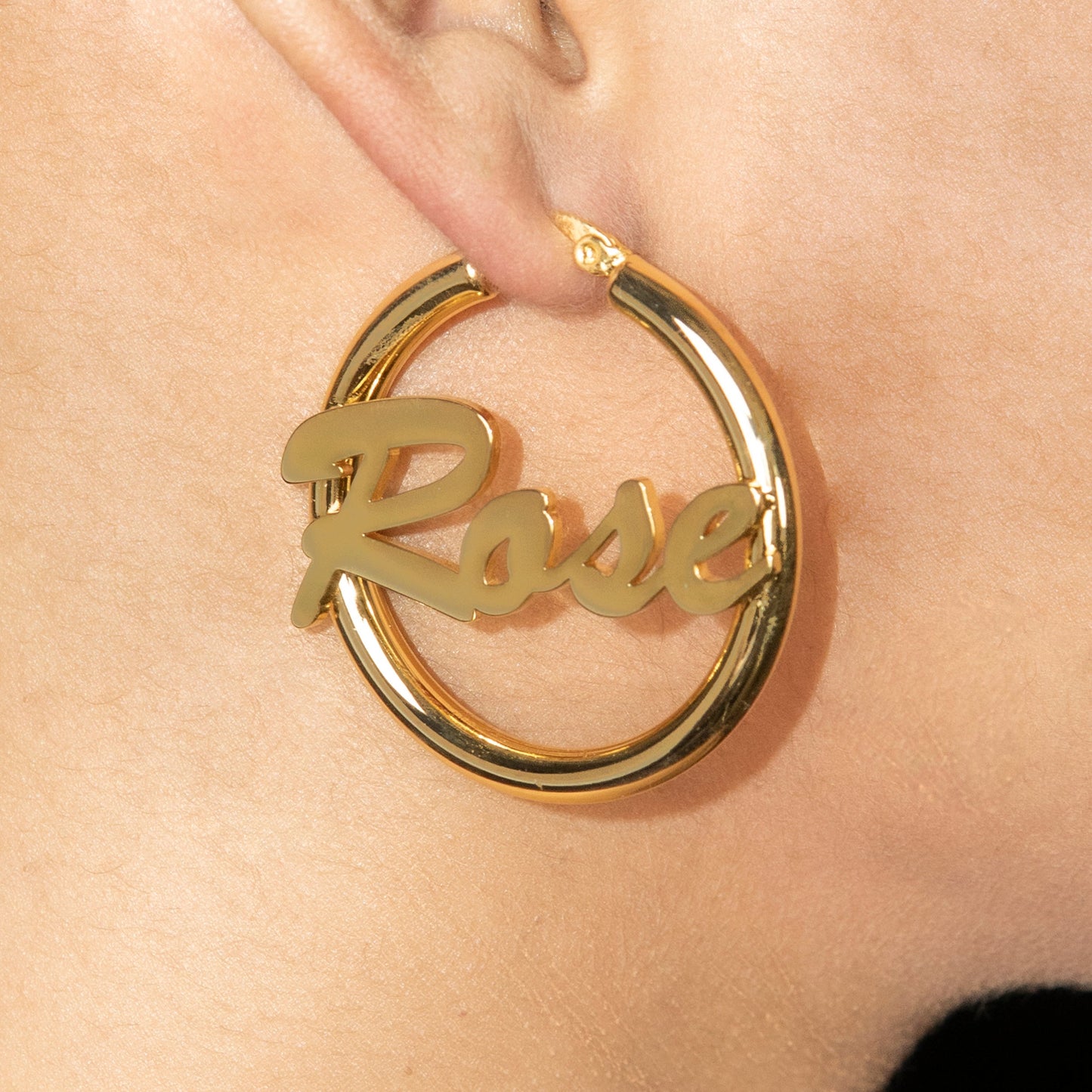 Women Jewelry - 14K Gold Hoop Earrings | Style # E13