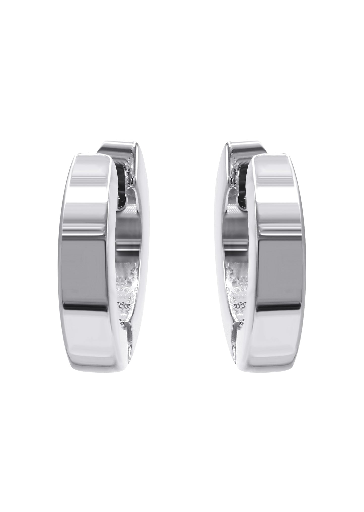 Mens Jewelry - Silver Hoop Earrings for Men | Appx. 3.3 Grams