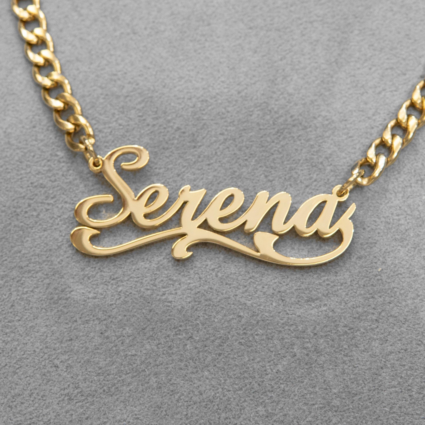 Women Jewelry - Gold Name Necklace | Style # N29