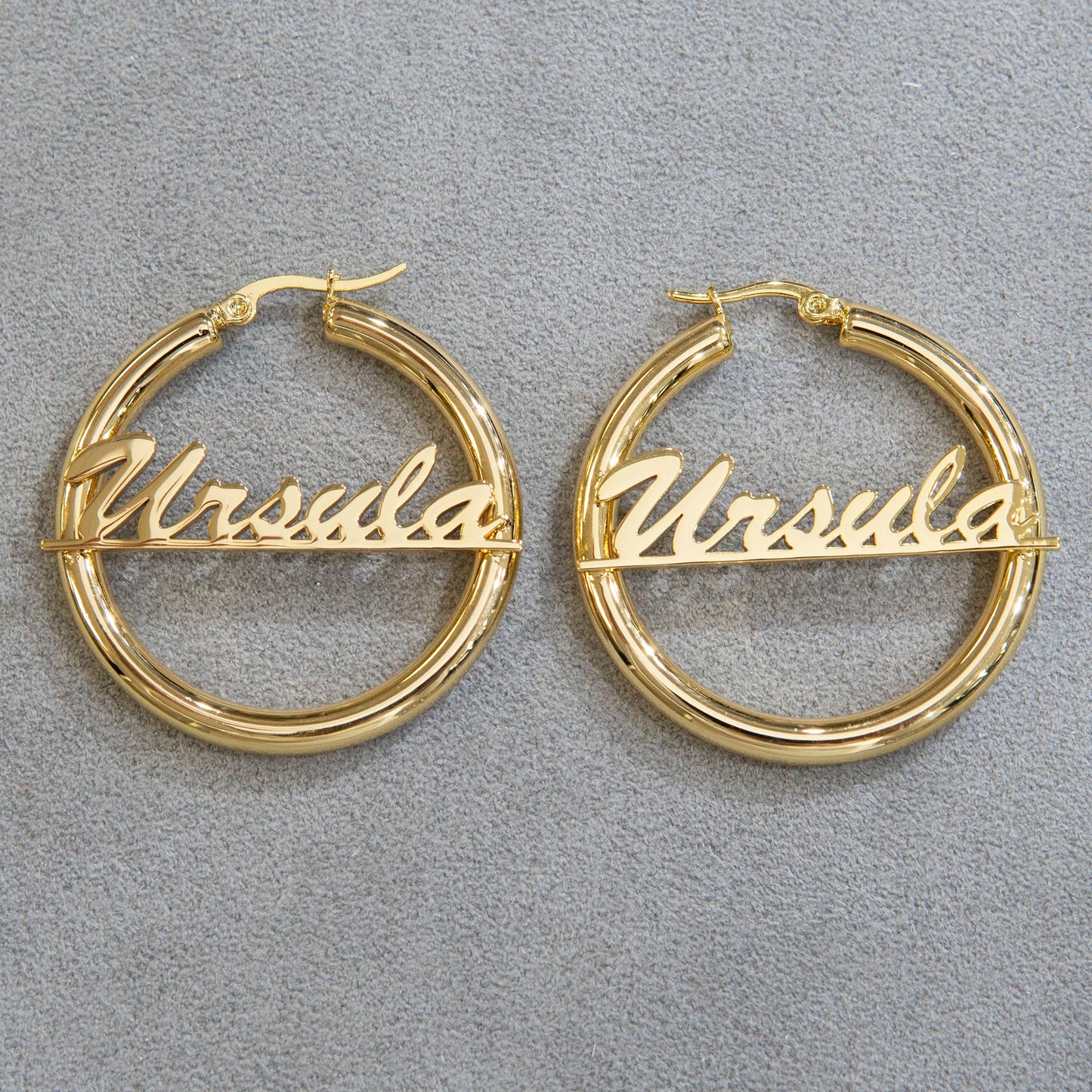 Women Jewelry - 14K Gold Hoop Earrings | Style # E15