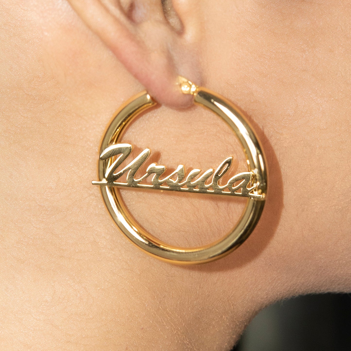 Women Jewelry - 14K Gold Hoop Earrings | Style # E15