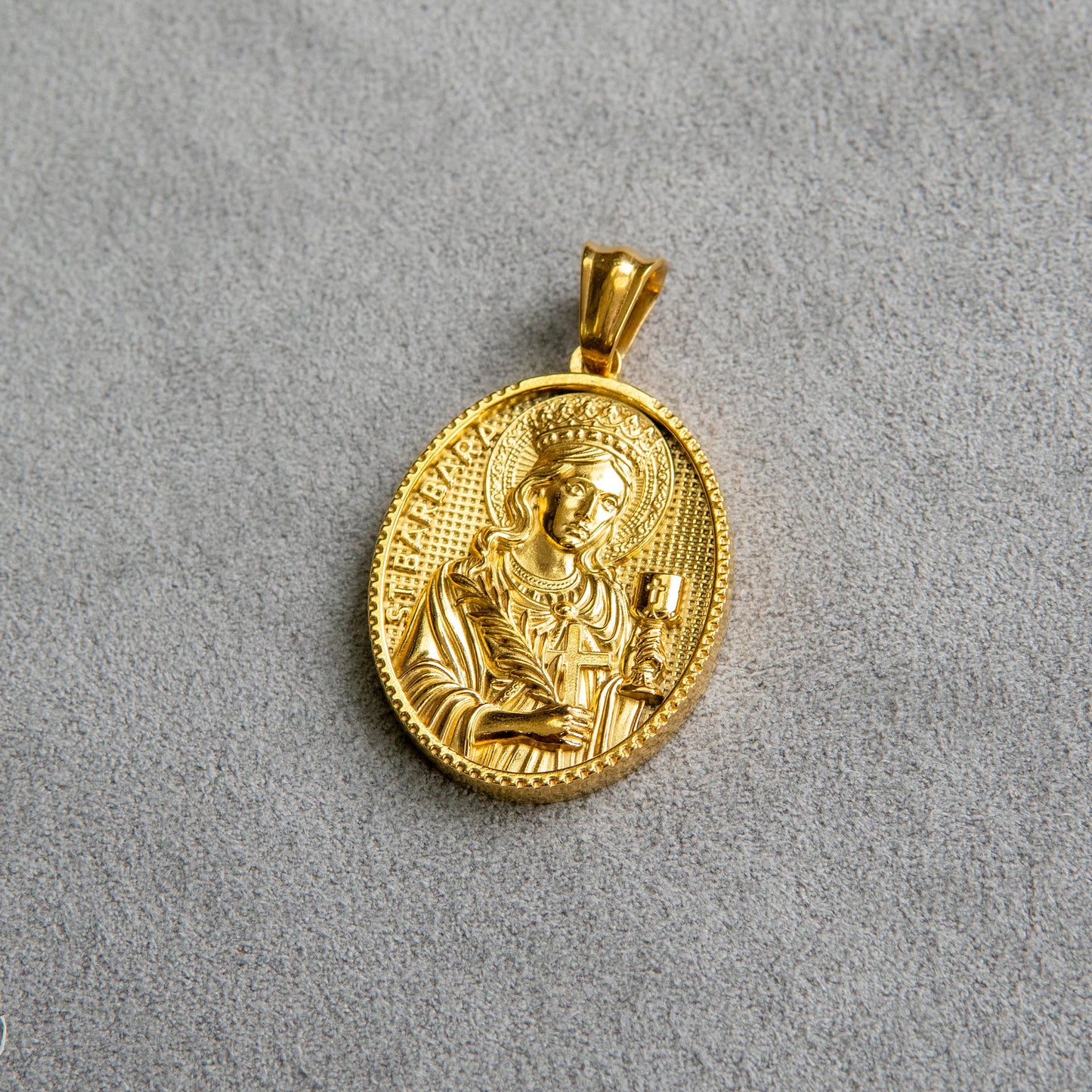 Mens Jewelry - 14K Gold Virgin Mary Necklace | Appx. 11 Grams