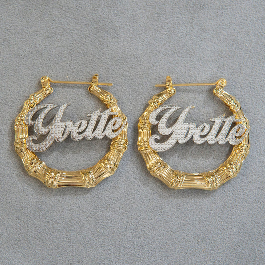 Women Jewelry - 14K Gold Hoop Earrings | Style # E02