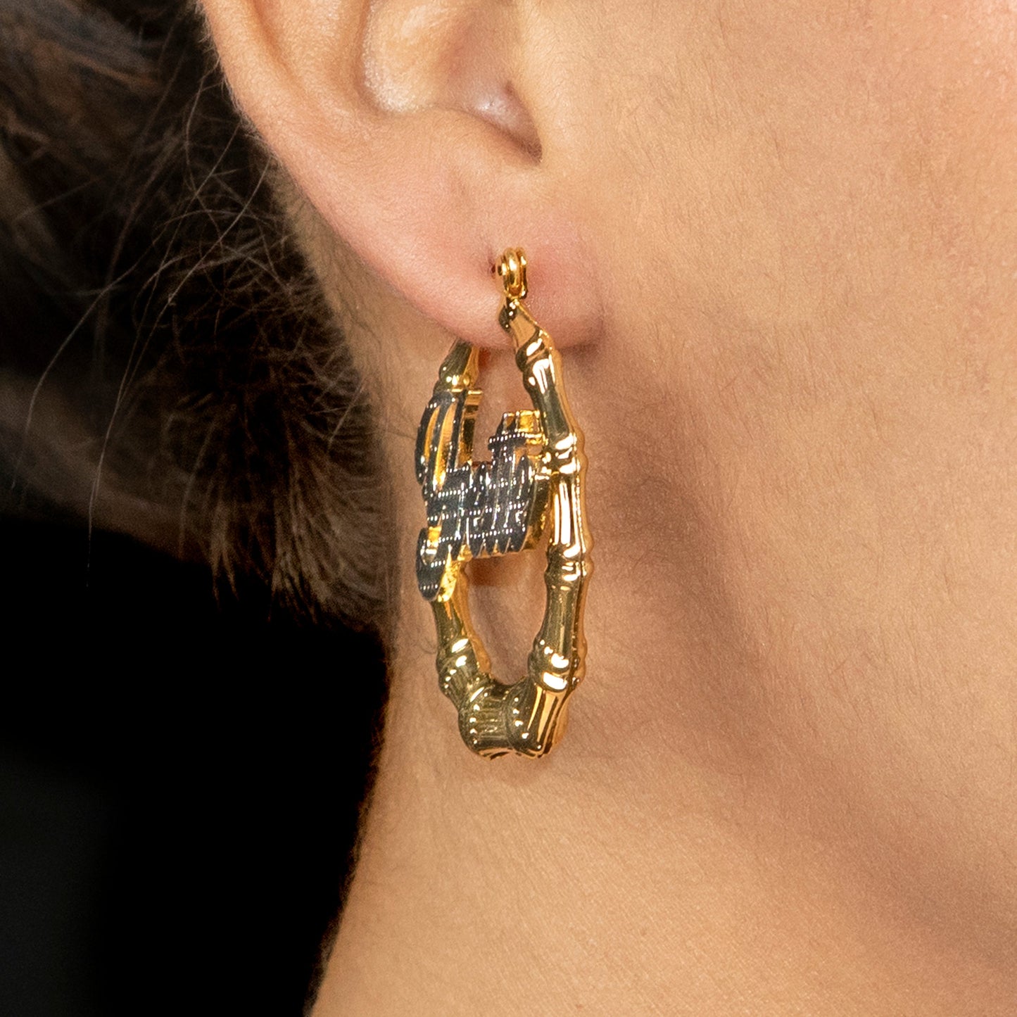 Women Jewelry - 14K Gold Hoop Earrings | Style # E02