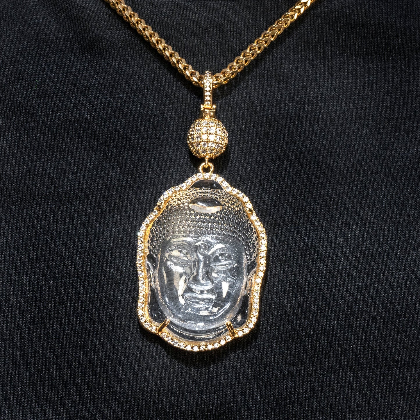 Mens Jewelry - Iced Out VVS Buddha Pendant | 32 Grams