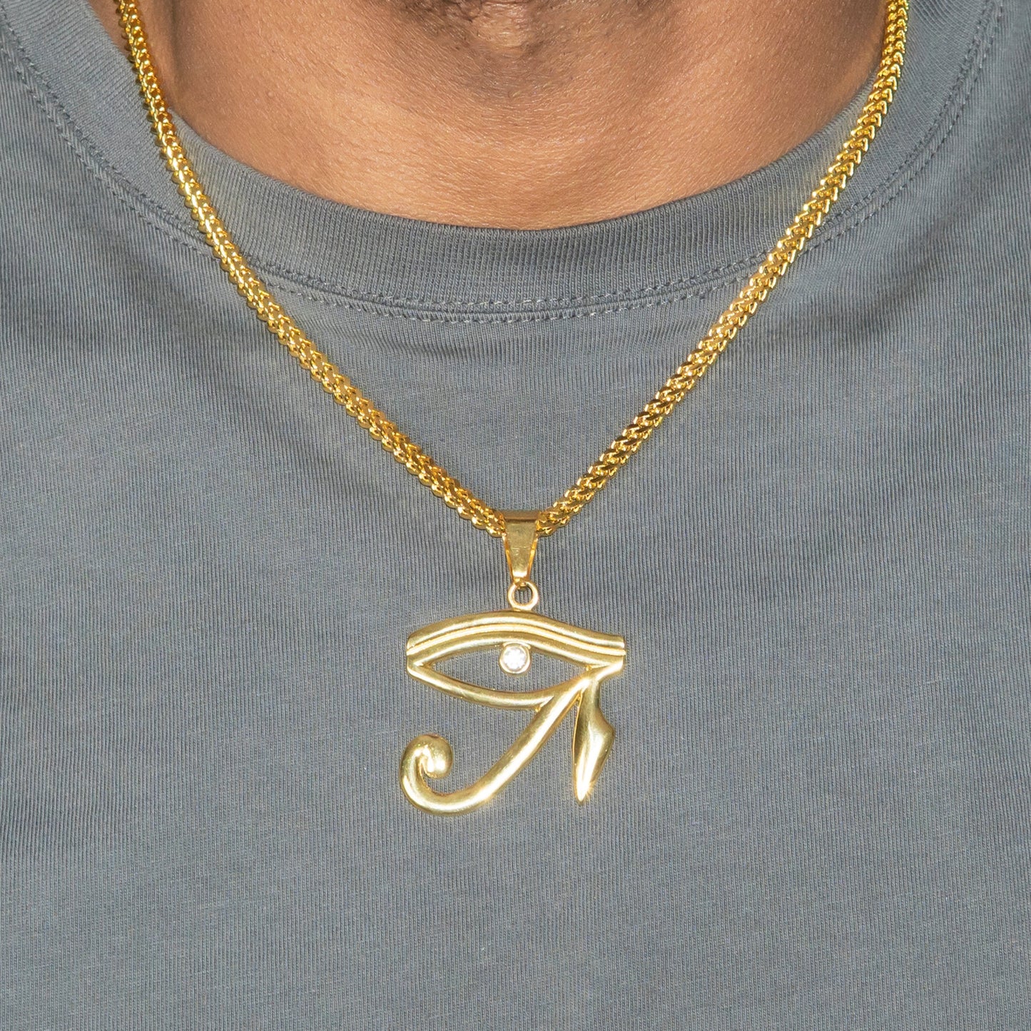 Mens Jewelry - 14K Gold Ace Of Spades Necklace | Appx. 13 Grams