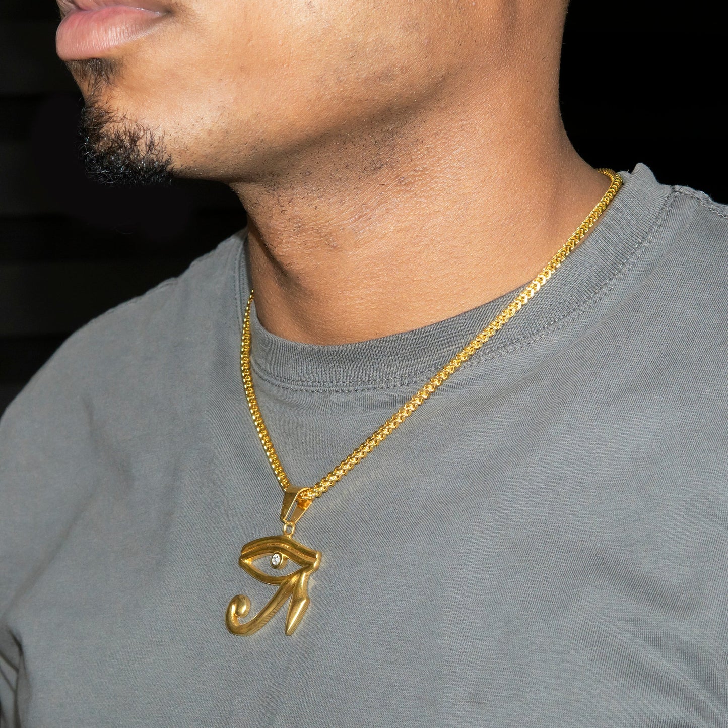 Mens Jewelry - 14K Gold Ace Of Spades Necklace | Appx. 13 Grams