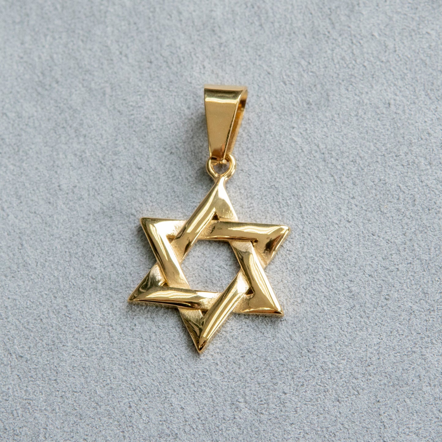 Mens Jewelry - 14K Gold Star of David Necklace | Appx. 5.5 Grams